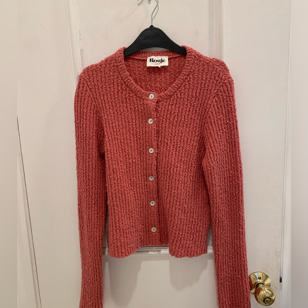 Rouje Loica cardigan sweater. Size 34